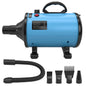 Pet Hair Dryer, Adjustable Wind Speed And Temperature Dog And Cat Grooming Blower, With 4 Different Nozzles, Can Quickly Dry All Pets