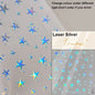 1 piece  5D silver nail stickers metal mini star nail art stickers high quality exquisite decals self-adhesive nail art stickers