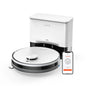 ILIFE A30 Pro Robot Vacuum Cleaner with Automatic Self-Emptying Station, 5000Pa Strong Suction, LDS Navigation, 180min Runtime, 2-in-1 Mop and Sweep, APP Control  ,Home Floor Carpet Clean