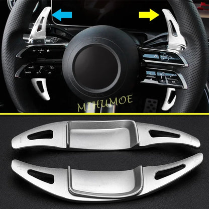 For 2023-2026 Mercedes-Benz A B C E S GLC EQE EQS Class Steering Wheel Paddle Shifter Extension Aluminum Shift Paddles Blade