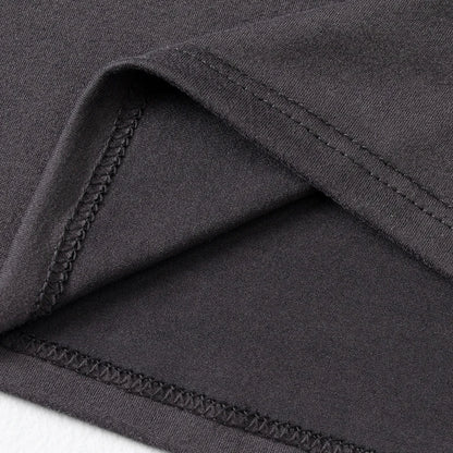 2-piece Men's Autumn And Winter Solid Color Round Neck Fashionable Printed Sports Thermal Underwear Set Simple And Comfortable