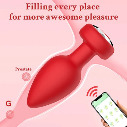 Powerful Small Anal Vibrator for Gay Wireless Remote Control 10 Frequency Vibration Prostate Massager Female Vagina Massager