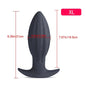 Soft Anal Plugs for Gay Men Prostate Massage Liquid Silicone 35-80mm Huge Butt Plug Anal Training Comfortable To Wear But Plug