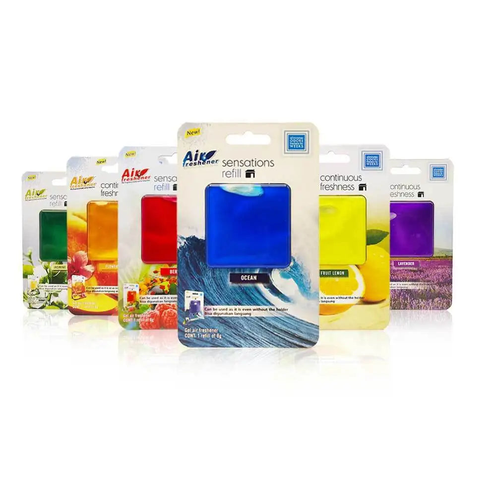 Perforated Membrane Car Air Freshener - Peel & Use Liquid Essential Oil, Car & Home Dual Use, Long-Lasting Fragrance