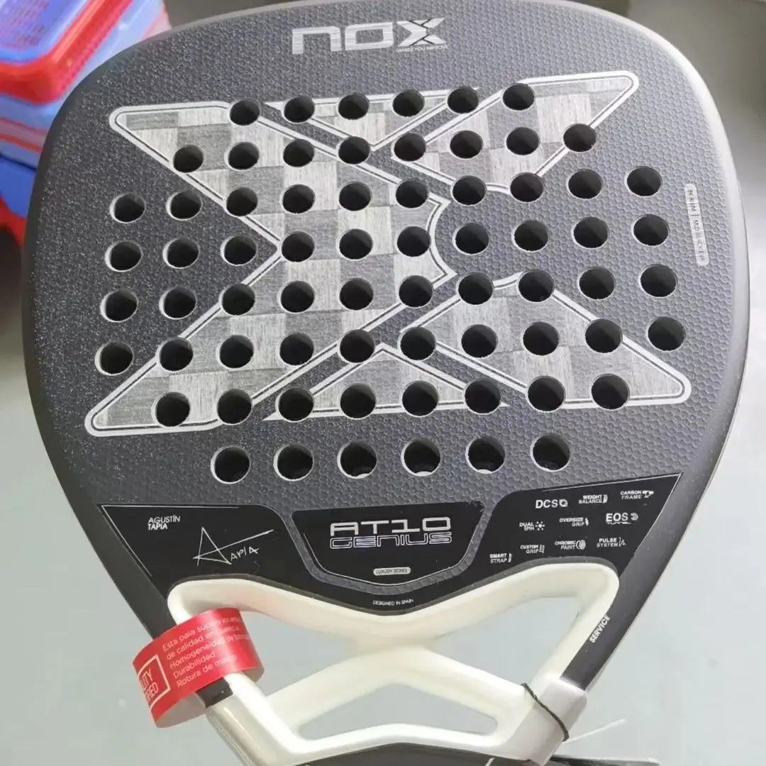 Nox 3D Carbon Fiber Power Racket, Stereo Structure Rebuild Tennis Hit Experience, Immersive Advanced Court, Tech Enabled 2023-26