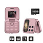 SERVO I17 Mini Dual SIM Card Flip Mobile Phone 2G GSM Magic Voice FM Radio Speed Dial Video Player Flashlight Foldable Cellphone