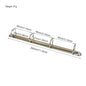 A4 Metal D-shaped Ring Binder Clips 4 Detachable Buckle Loose-leaf Binding Strip for Data Book Album Diary Notebook Stationery