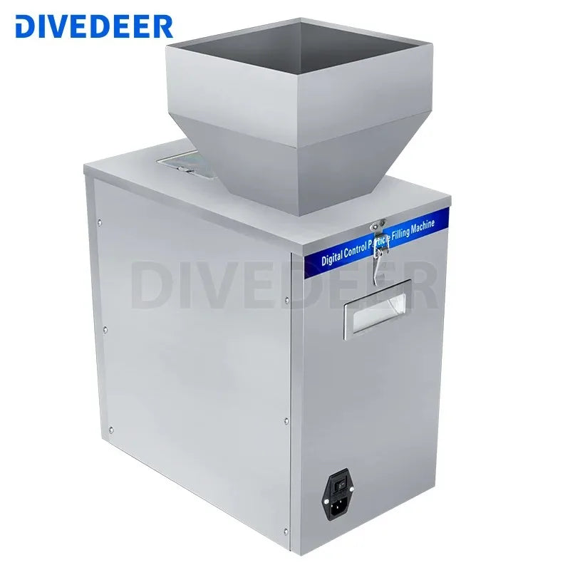 DIVEDEER 200G-500G Automatic Food Weighing Fillng Machine Powder Tea Flax Seed Granular Material Version Filling Machine