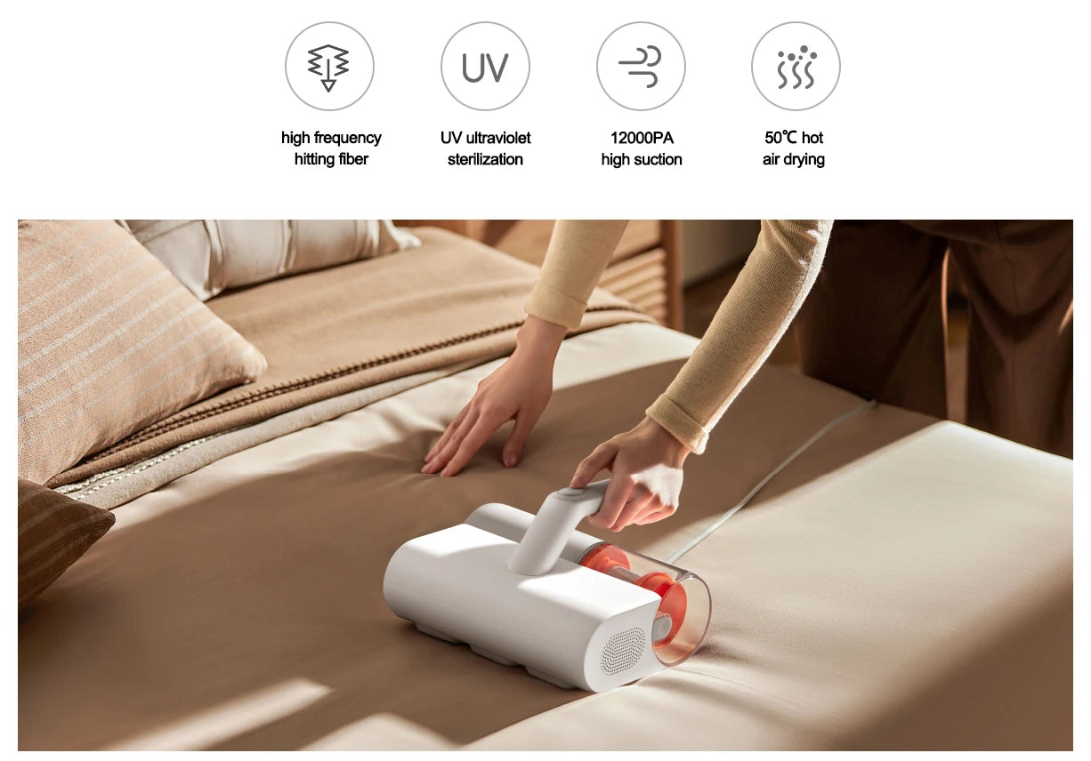 Original New MIJIA Mite Remover 2 B402CN 12kPa 220V 50Hz 400W Chinese Version
