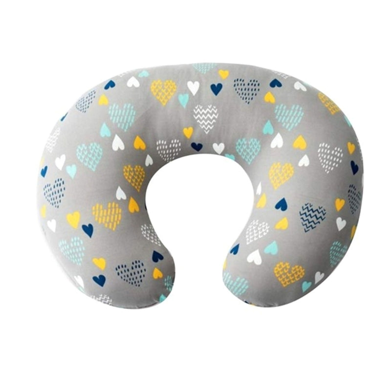 Removable Nursing Pillow Cover Newborn Bedding U-Shape Nursing Pillow Covers Lovely Printed Breastfeeding Pillow Cover