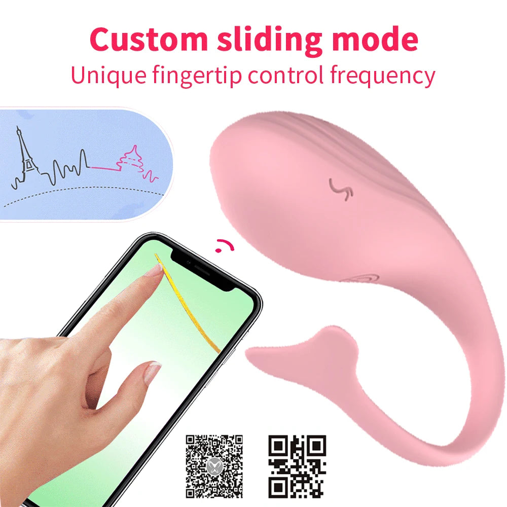 Wireless Bluetooth APP Vibrator Female Remote Control Egg Clitoris Stimulator G Spot Massager Sex Toys for Women Adults Panties