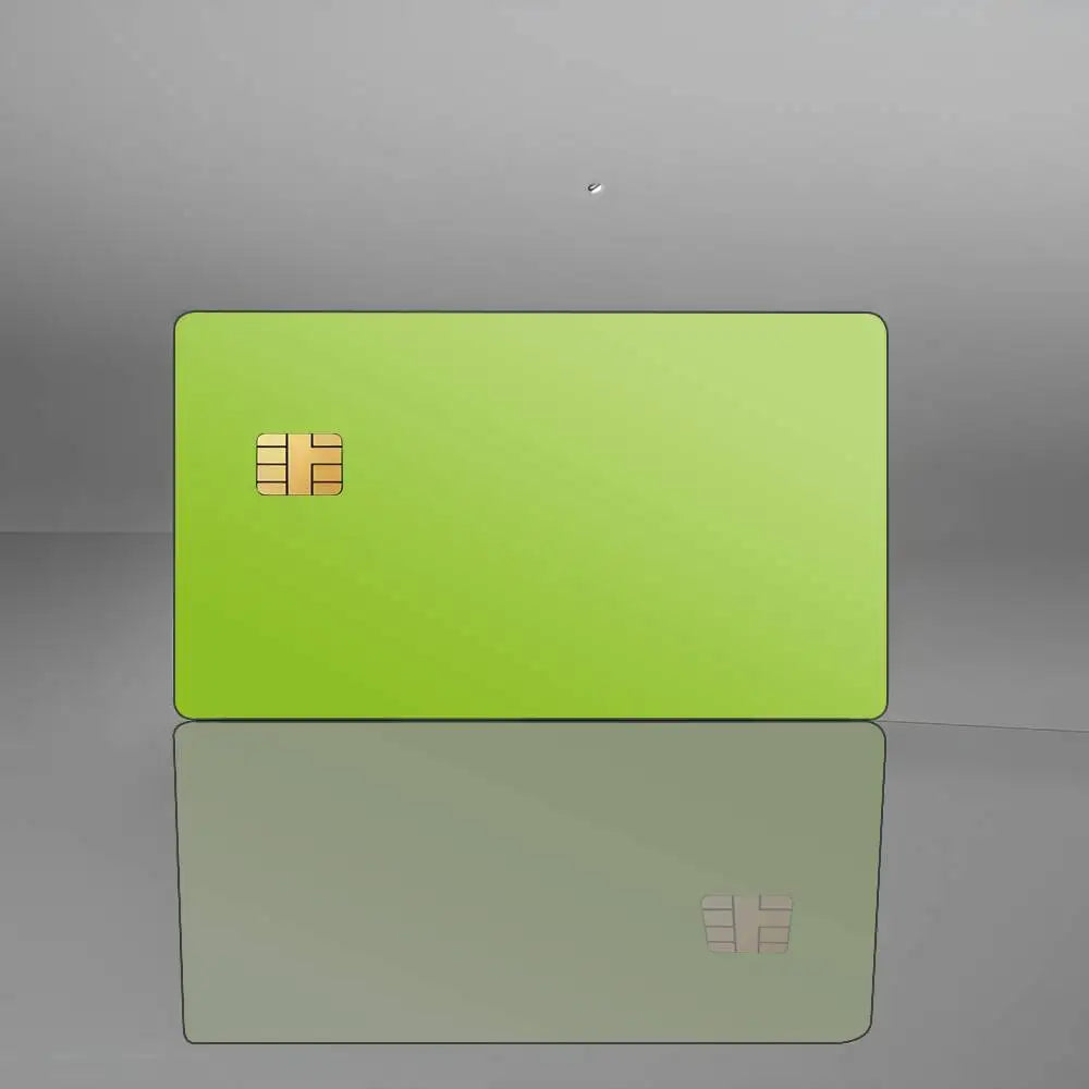 Solid Color 1 Set Of 4 Pcs Matte Film Cover Skin Sticker For Credit Card Bank Debit Bus Card