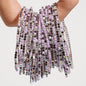 5pcs Fashion Colorful Acrylic Crystal Rhinestone Elastic Bracelet For Women Stretch Wristband Wedding Bracelets Daily Jewelry