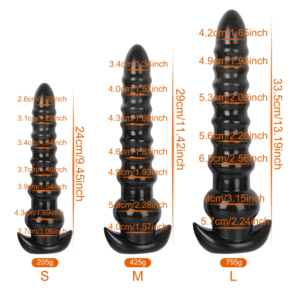 Large Butt Plug Sex Toys Long Anal Dildo For Women Men Huge Dilator Balls Big Beads Erotic Sexy Plugs Funny Adult Giant Analplug