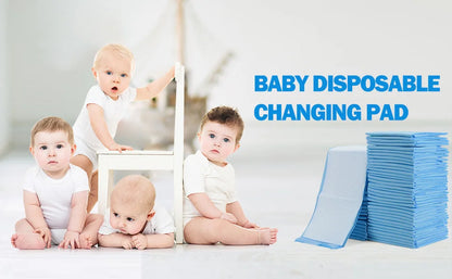 20-100Pcs Disposable Changing Pad High Absorbent Diaper Changing Pads Waterproof Leak Proof Baby Disposable Underpads for Baby