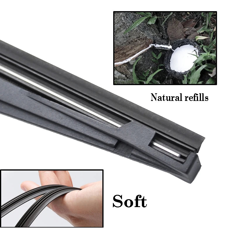 Erick's Wiper 14" Rear Wiper Blade For Alfa Romeo 147 2000 - 2010 Windshield Windscreen Clean Tailgate Window Car Rain Brush