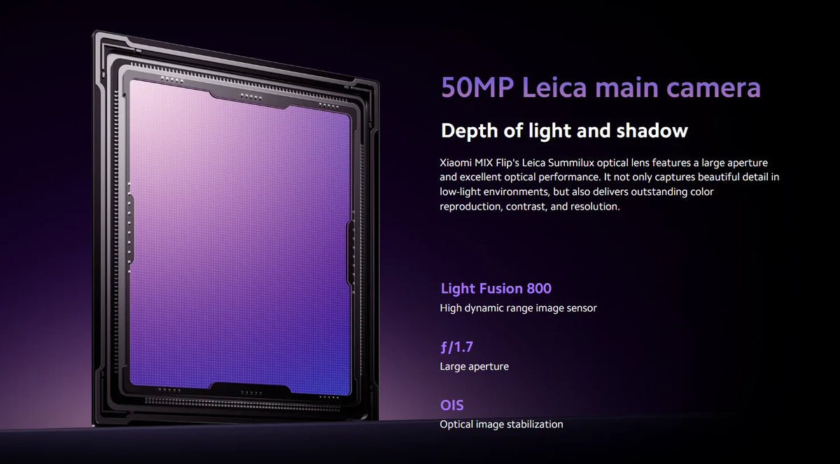 Global Version Xiaomi MIX Flip Dragon 8 Gen 3 device photo Leica 50MP Hyper charger screen "6,86Hz 67 W 12 Go