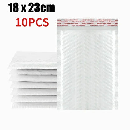 Universal Shipping Bags White Foam Envelope Adhesive Mailing Waterproof Bag Padded Envelopes for Magazine Lined Bubble Mailer