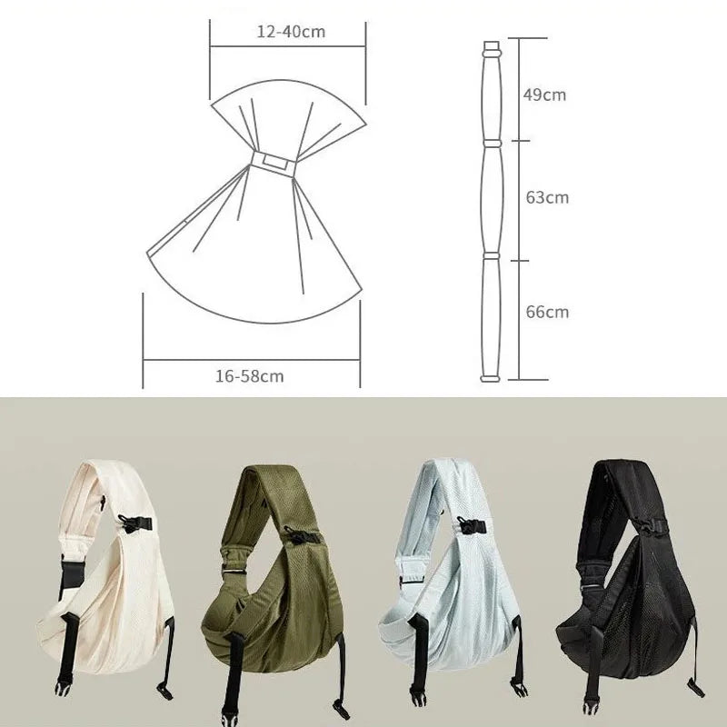 Portable Baby Sling Baby Carrier Wrap Toddler Backpack Shoulder Bag Bebe Carriers Newborn Backpacks Infant Bags for New Born