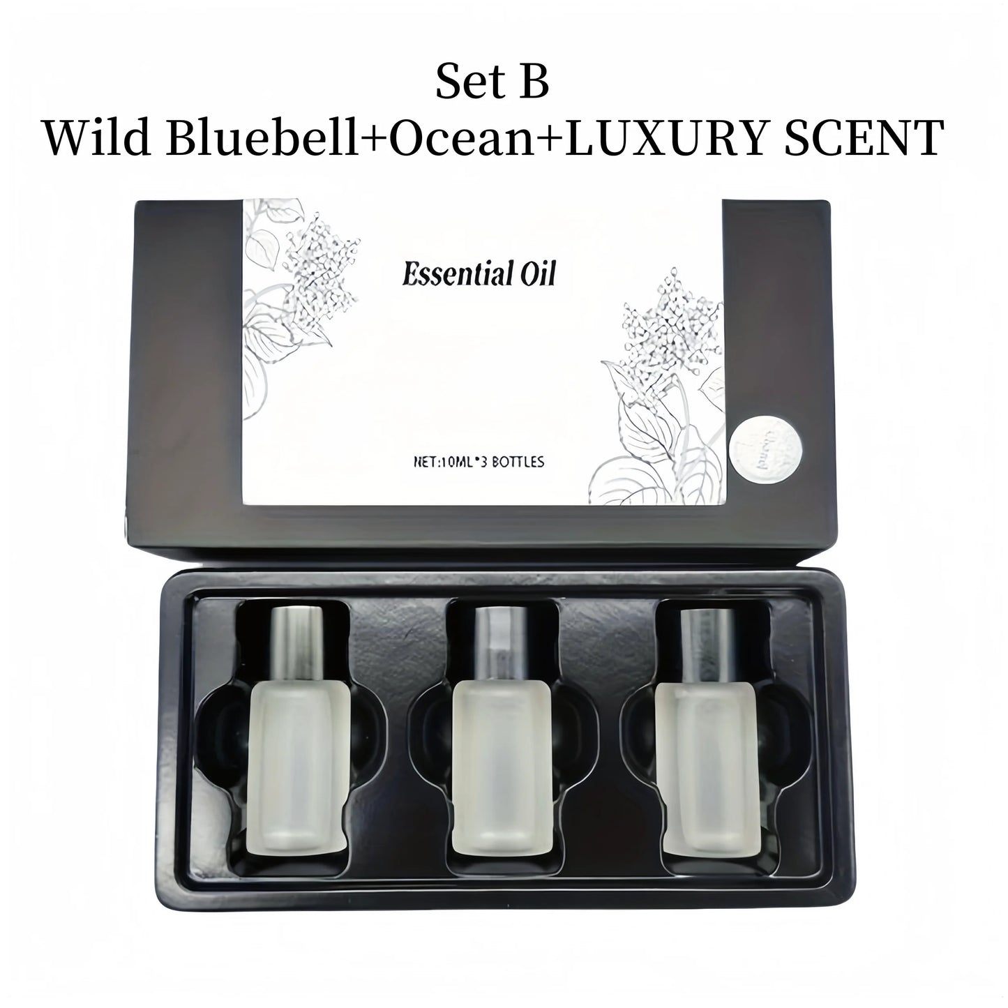 Car Air Fresheners, Three-Piece Set, Portable Car Fragrance, Various Perfume Scents, Used with a Car Diffuser