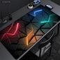 Geometric Large Mouse Pad 100x50cm Big Computer Mousepads Hexagon Mousepad Big Keyboard Mat Gamer Mouse Pads Non-SlipDesk Mats
