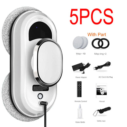 Window Robot Vacuum Cleaner Cleaning Electric Glass limpiacristales Remote Control Machine