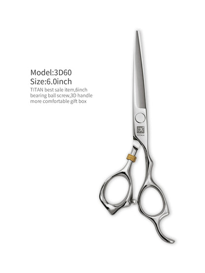 Titan 3D Scissors Professional Barber Hairdressing Shears Hair Cutting Machine Barber Shop Hair Scissors