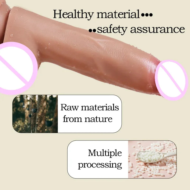 Realistic Dildos Silicone Penis  6/7/9 Inch Huge Dildos with Suction Cup for Women Masturbation Lesbain Anal Sex Toys for Adults