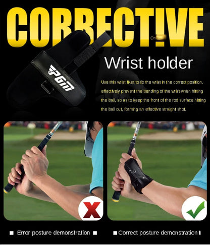 PGM Wrist Fixator Wrist Posture Aid Golf Brace Wrist Protector Prevent Deviation Injury Movement Correction JZQ010