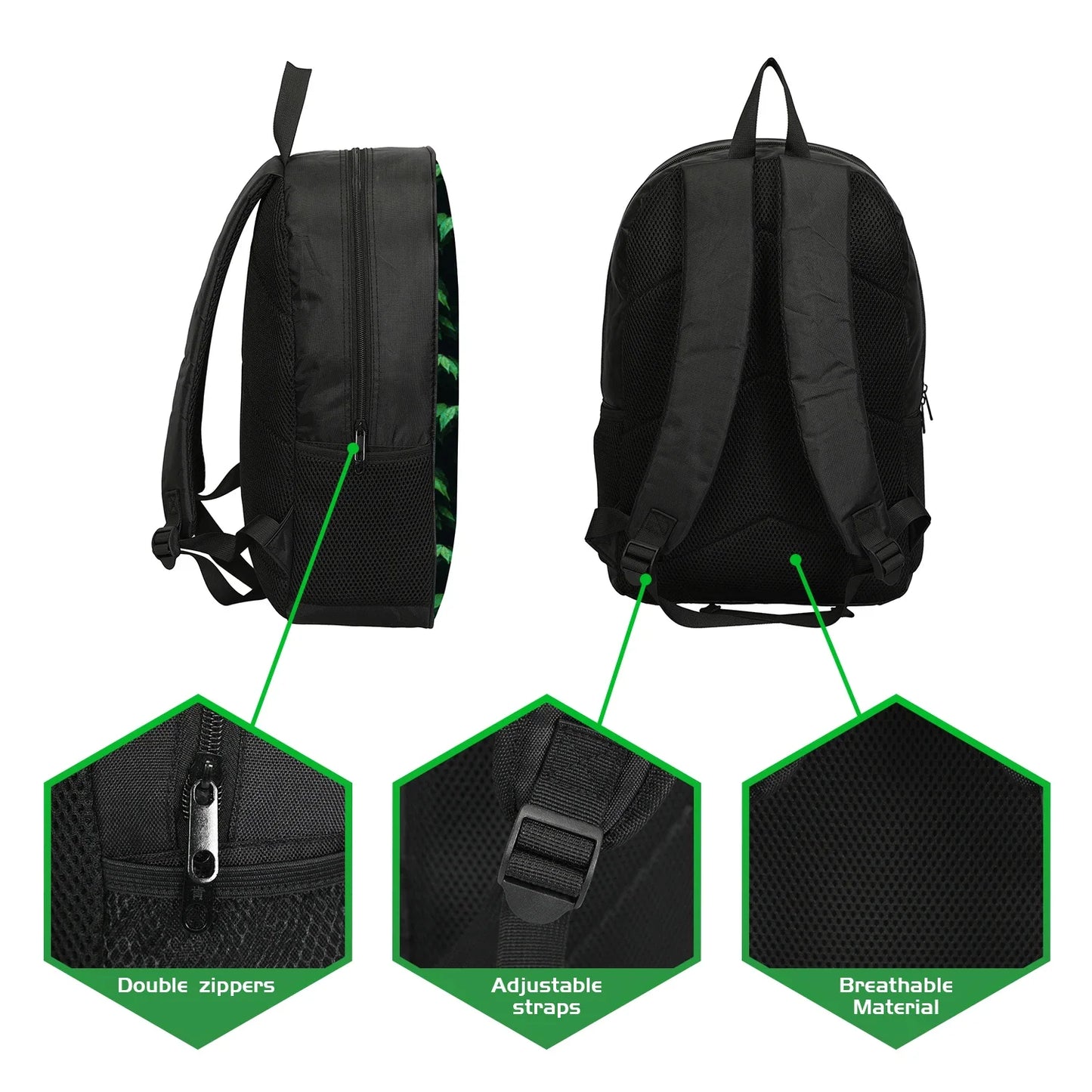 16 Inch Angry Geometry Dash Backpack Boys Girls Bookbag Cartoon Game Kids Kindergarten School Bags Toddler Childcare Backpack