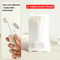 Foldable 2-in-1 Toothbrush Set with Toothpaste Storage - Compact Essential for Business Travel