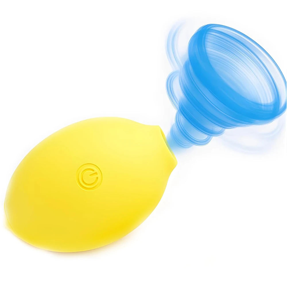 Lemon Vacuum Sucking Clitoral Stimulator with 10 Strong Sucking Modes Adult Sex Toys Vibrators Female Oral Nipple Clit Vibrating