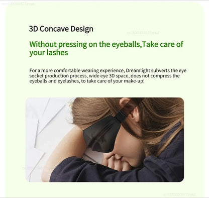 2025 New Dreamlight 4S Eye Mask Sleep 3D Stereoscopic for Men Women Adult Sleeping Aid Block Out Light Eye Masks Slaapmasker