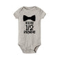 Its My 1/2 Birthday Baby Bodysuits Newborn Short Sleeve Rompers Baby Girls Boys Clothes Birthday Gifts Toddler Shower Gift