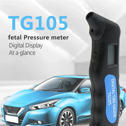 Tire Pressure Gauge Non-Backlight High-precision Digital Tire Pressure Monitoring Car Tyre Air Pressure Gauge Meter LCD Display