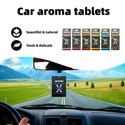 Our High-Quality [Shape X] Car Air Fresheners, Which Can Be Used as Decorations for Car Rearview Mirrors, Are Available in Sets