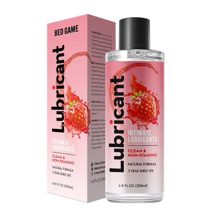 Bed Game 200ml Anal Lubricants Fruit Water Based Sex Silky Smooth Texture Lubricant Love Gel Exciter For Adult toy lubricant