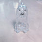 New Clear Puppy Hair Memorial Keepsake Capsule Pet's Dog Fur Container DIY Pendant Keychain Decor Pet Lovers Home Display Gifts