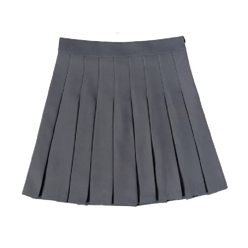 1pcs Spring Summer Womens Mini Skirts Girls Pleated Skirts Lady High Waist Cute Pink Skirt Student Short Skirt JK Uniform Skirts