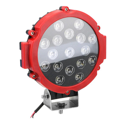 Spot Beam 7 inch Round LED Light Bar 51W LED Work Light For Truck Tractor 4x4 Off Road Driving Light