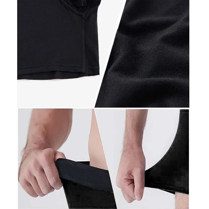 6 Pieces Bamboo Fiber Men's Underwear Solid Color Simple Men Boxer Shorts High Quality Fabric Knickers Soft Breathear Panties