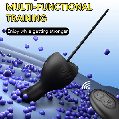 Penis Vibrator Male Masturbator Urethral Sound Dilators 10 Vibration Male Stroker Penis Trainer Glans Stimulator Adult Sex Toys