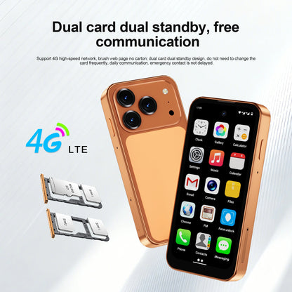 SERVO 19 Air 4G LTE Mini Smartphone Android 12.0 OS Play Store 6GB+128GB Face Unlock OTG 2 SIM 3.88" Screen Pocket Smart Phones