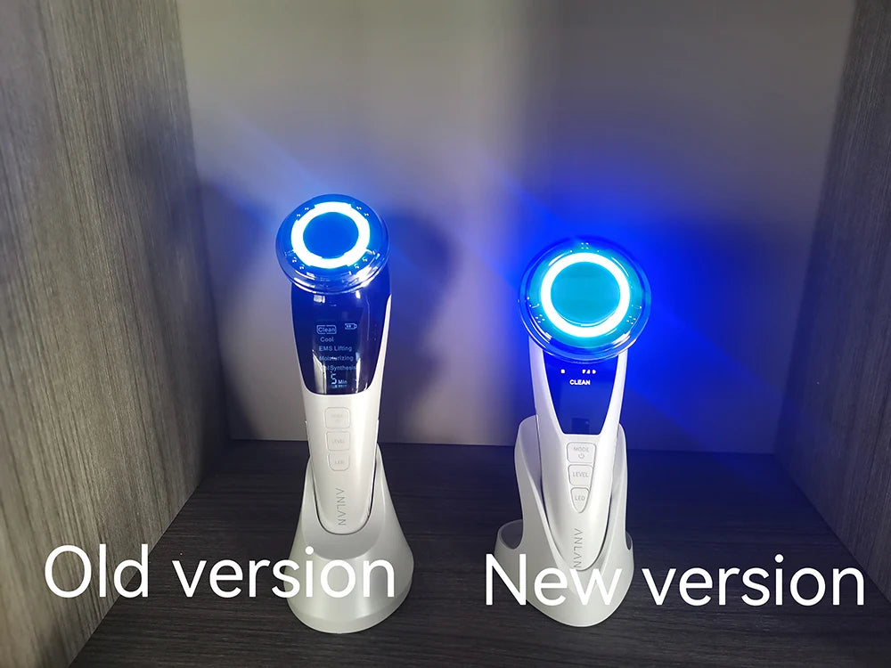 ANLAN Facial Massager Pro Microcurrent Face Lifting Skin Rejuvenation with Cold Deep Cleaning Anti-aging Skincare Beauty Device