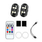 Wireless LED Strobe Lights Car Decor Atmosphere Light 8 Colors Rechargeable Led Lights Anti-Collision LED Warning Light