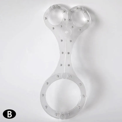 Neck Collar Handcuffs Crystal Flail BDSM Bondage Lock Hand Cuffs Sex Toys For Couples Women Wrist Restraints Adult Games Tools