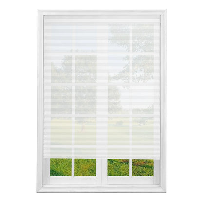 1Pc Shades Self-adhesive Half/Full Windows Nonwoven Folding Curtain Bathroom Balcony Living Room Balcony Curtains Pleated Blinds
