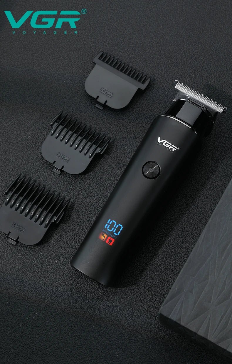 VGR Hair Cutting Electric Hair Clipper Beard Hair Trimmer Haircut Machine Professional Cordless Barber Trimmer for Men V-937