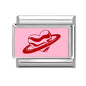Y2K Red Pink Heart Dog Cat Flowers Italian Charm Link Fit 9mm Stainless Steel Jewelry DIY Making Bracelets For Gifts