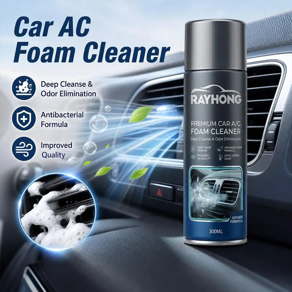 100ml Car Air Conditioning Cleaning Agent Antibacterial Strong Stain Remover Air Conditioning Cleaner Automotive Agent Supplies